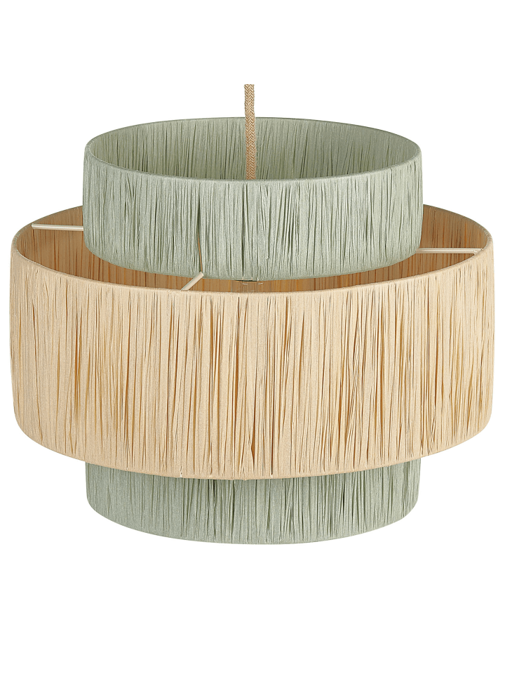 Beliani Pendelleuchten PALBRA in /Grün - (W) 40 x (H) 180 x (L) 40 cm günstig kaufen onesize