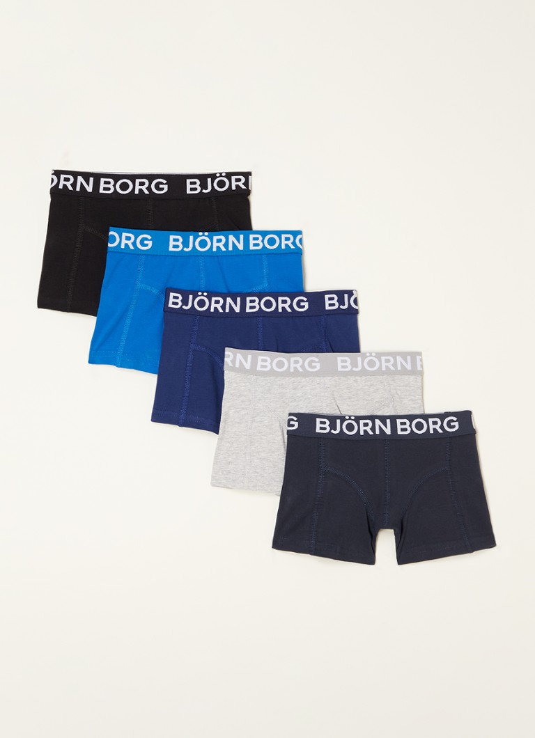Boxers Björn Borg Core avec bande logotée, lot de 5