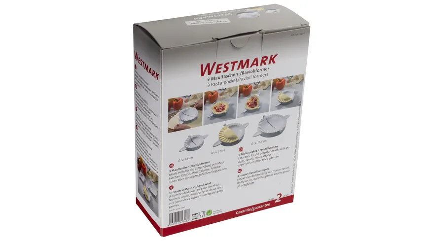 WESTMARK 3 Ravioliformer weiß