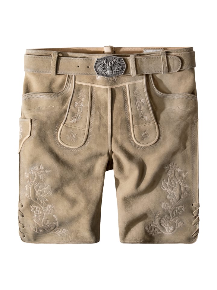 Stockerpoint Lederhose Edgar in hellbraun günstig kaufen