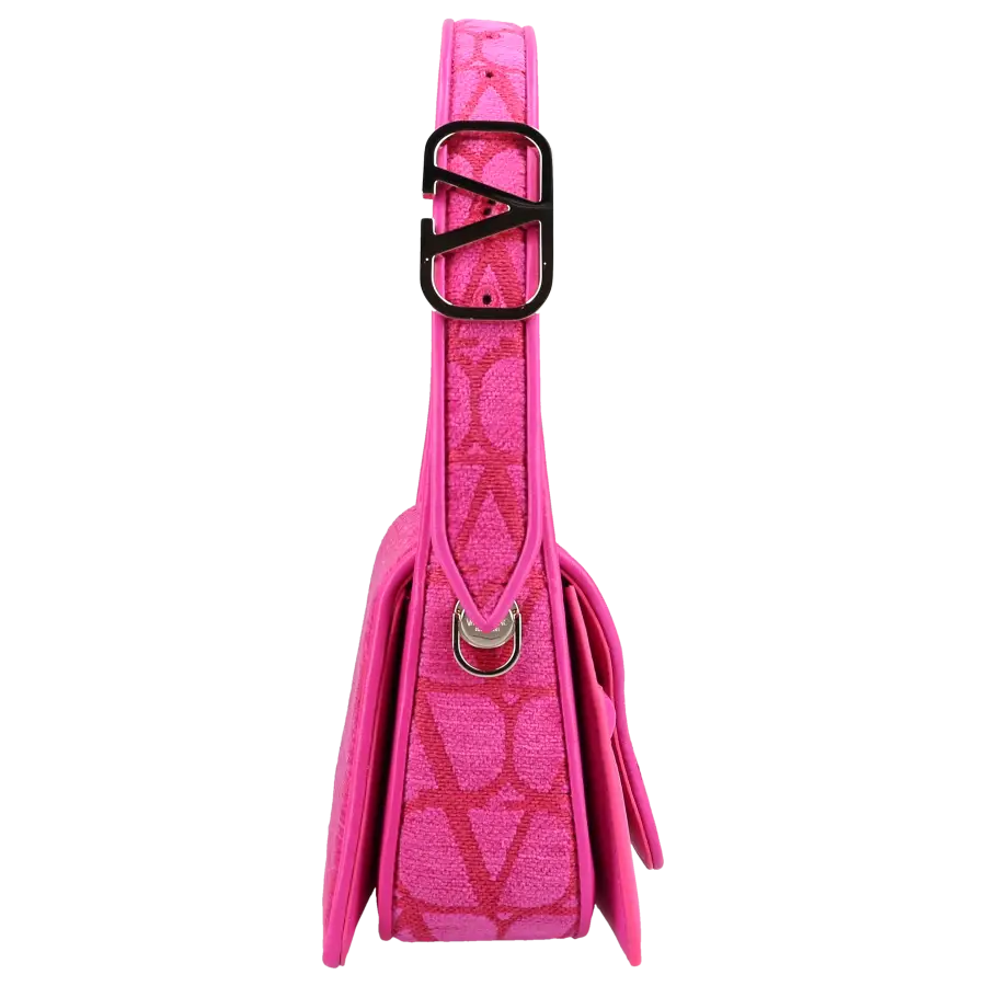 Valentino Garavani - Handtasche LA PETITE DEUXIEME Ziegenleder - pink