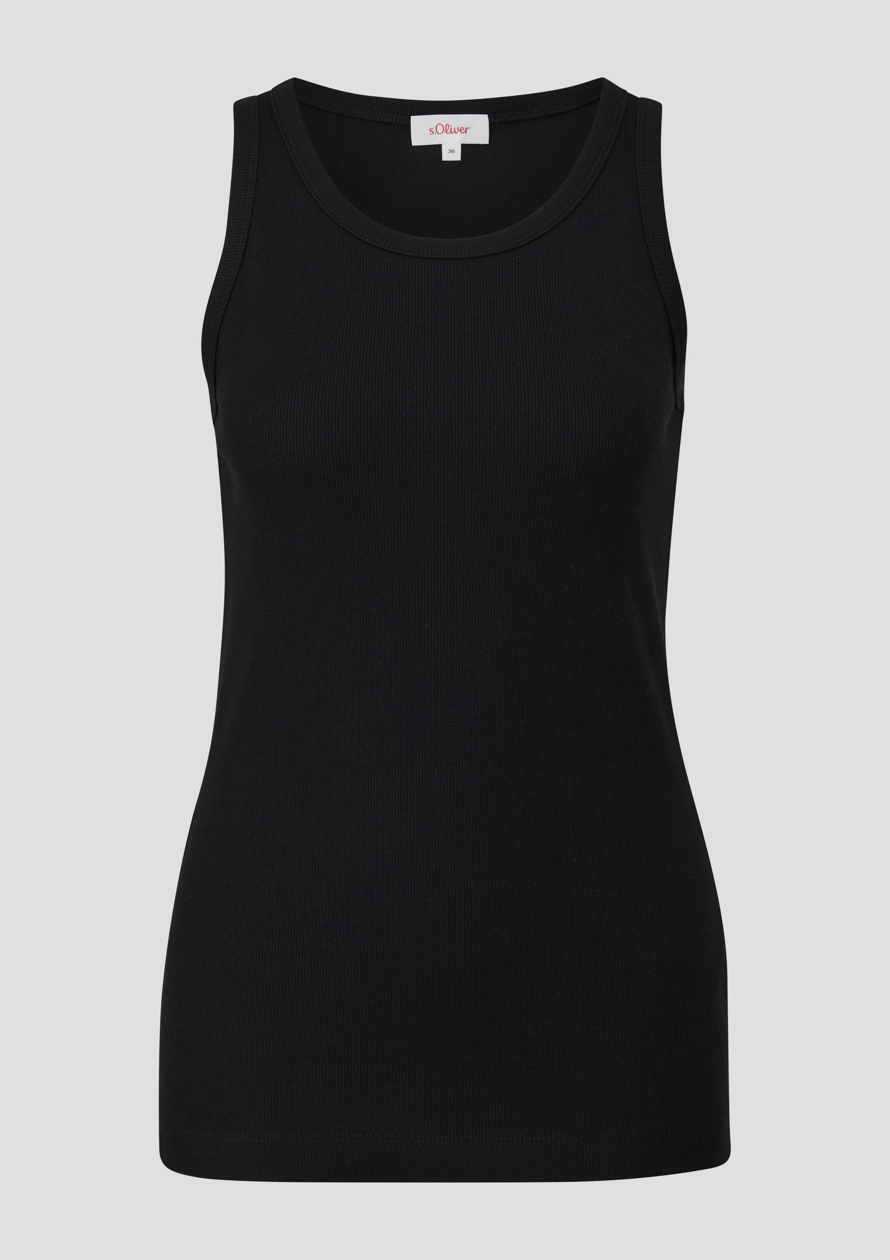 Tanktop mit Rippstruktur  2142121-9999