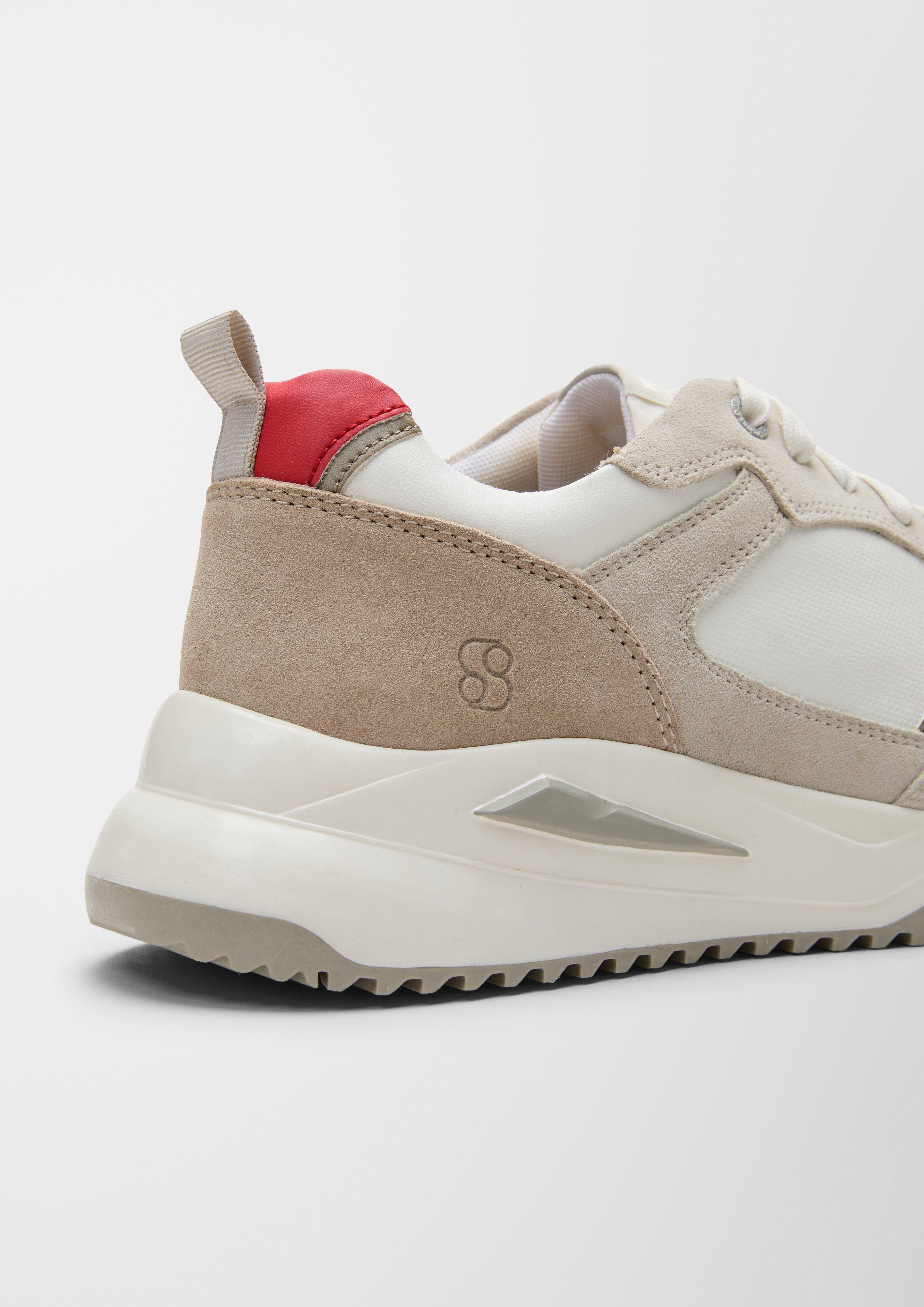 Sneaker aus Ledermix  6007303-140