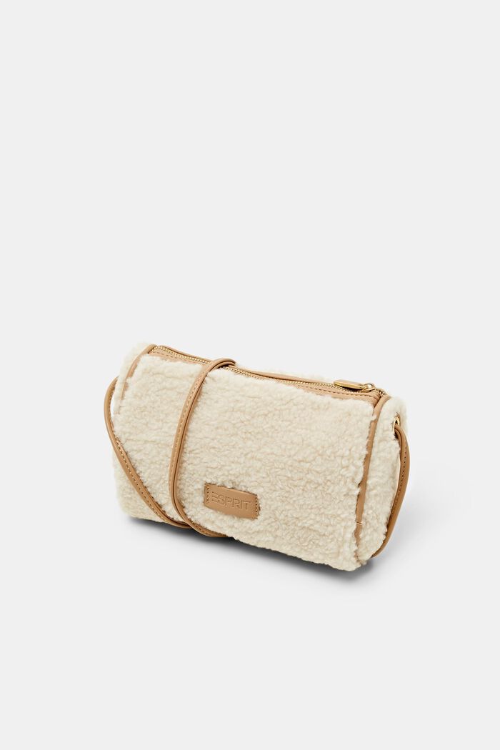 Kleine Umhängetasche aus Plüsch