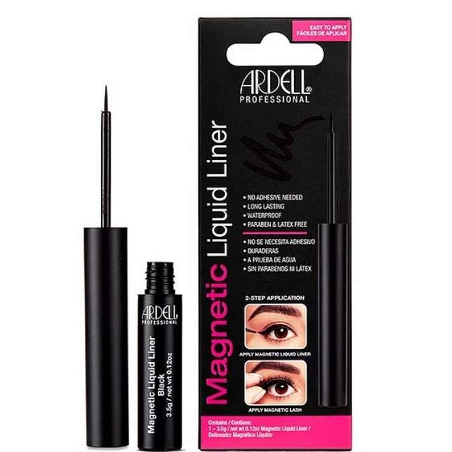 Ardell Magnetic Liquid Liner Feutre eyeliner Magnétique pour Faux Cils et maquillage