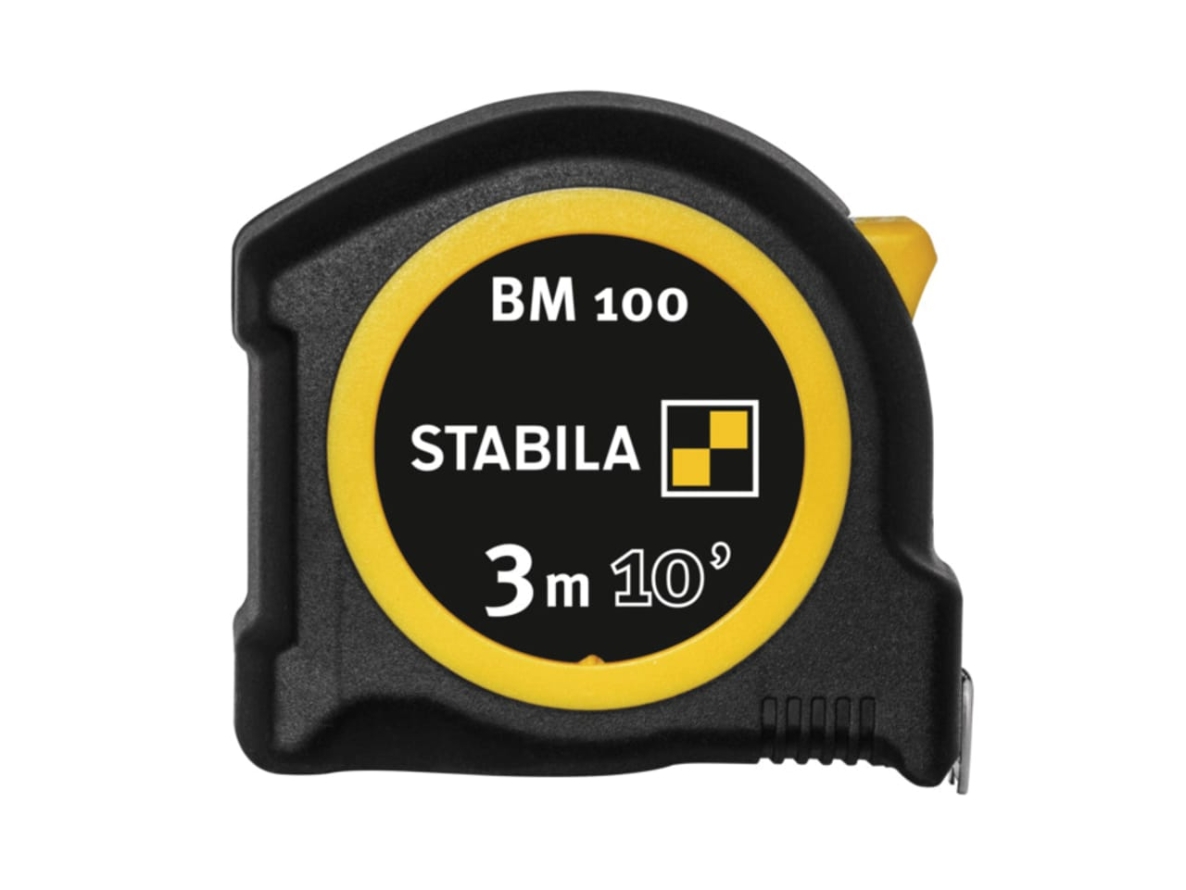 Stabila 19569 BM 100 merilni trak, 3 m (10'), lestvica cm/palec