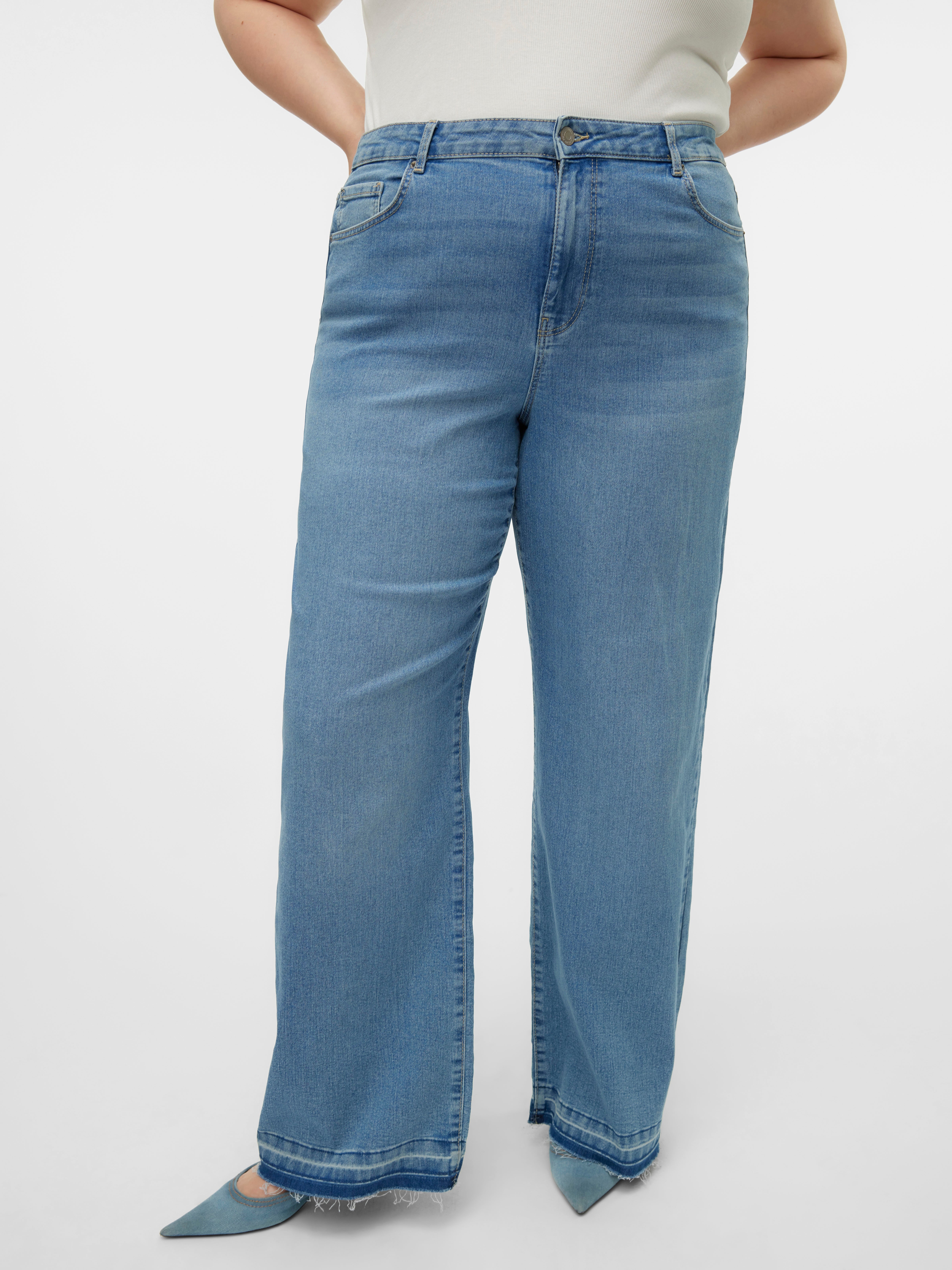 VMCKATHY Hohe Taille Locker geschnitten Jeans