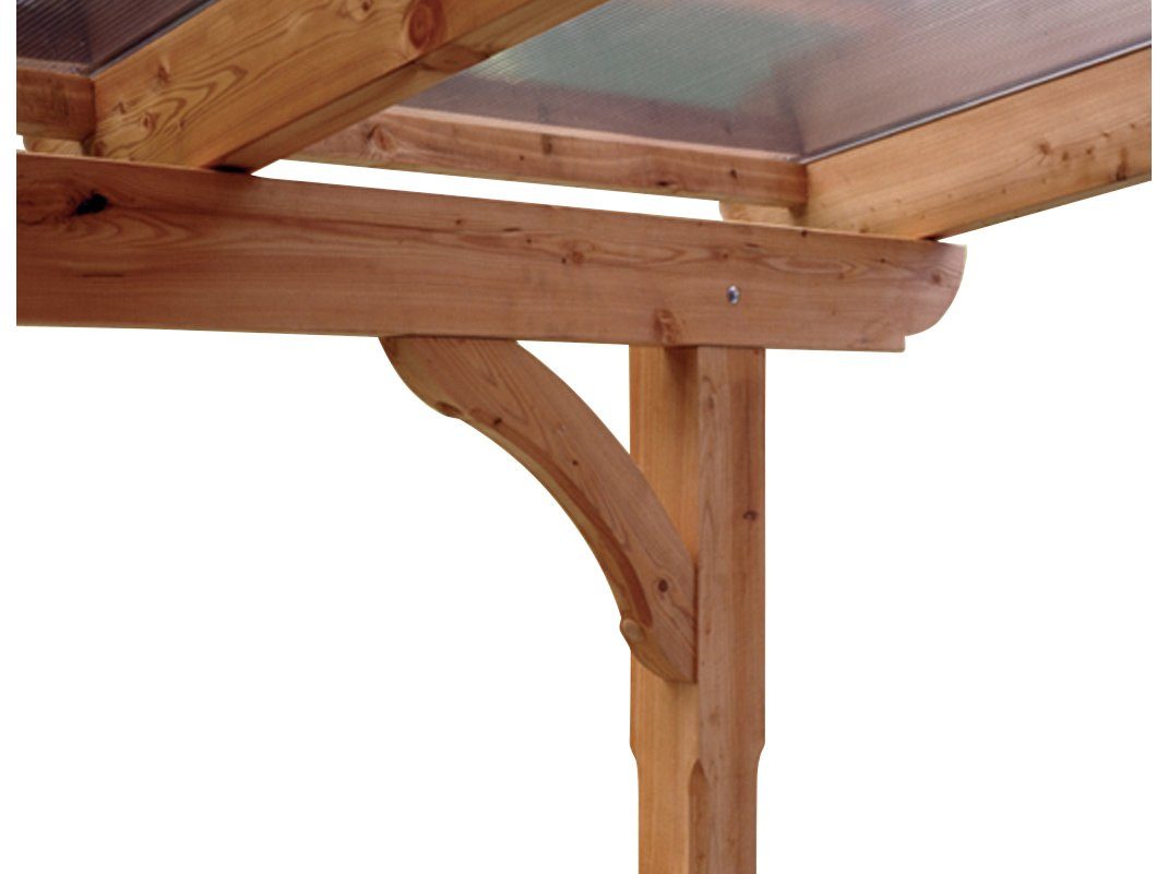 Skanholz Terrassendach Rimini, BxT: 648x250 cm, Bedachung Doppelstegplatten, 648 cm Breite, verschiedene Tiefen