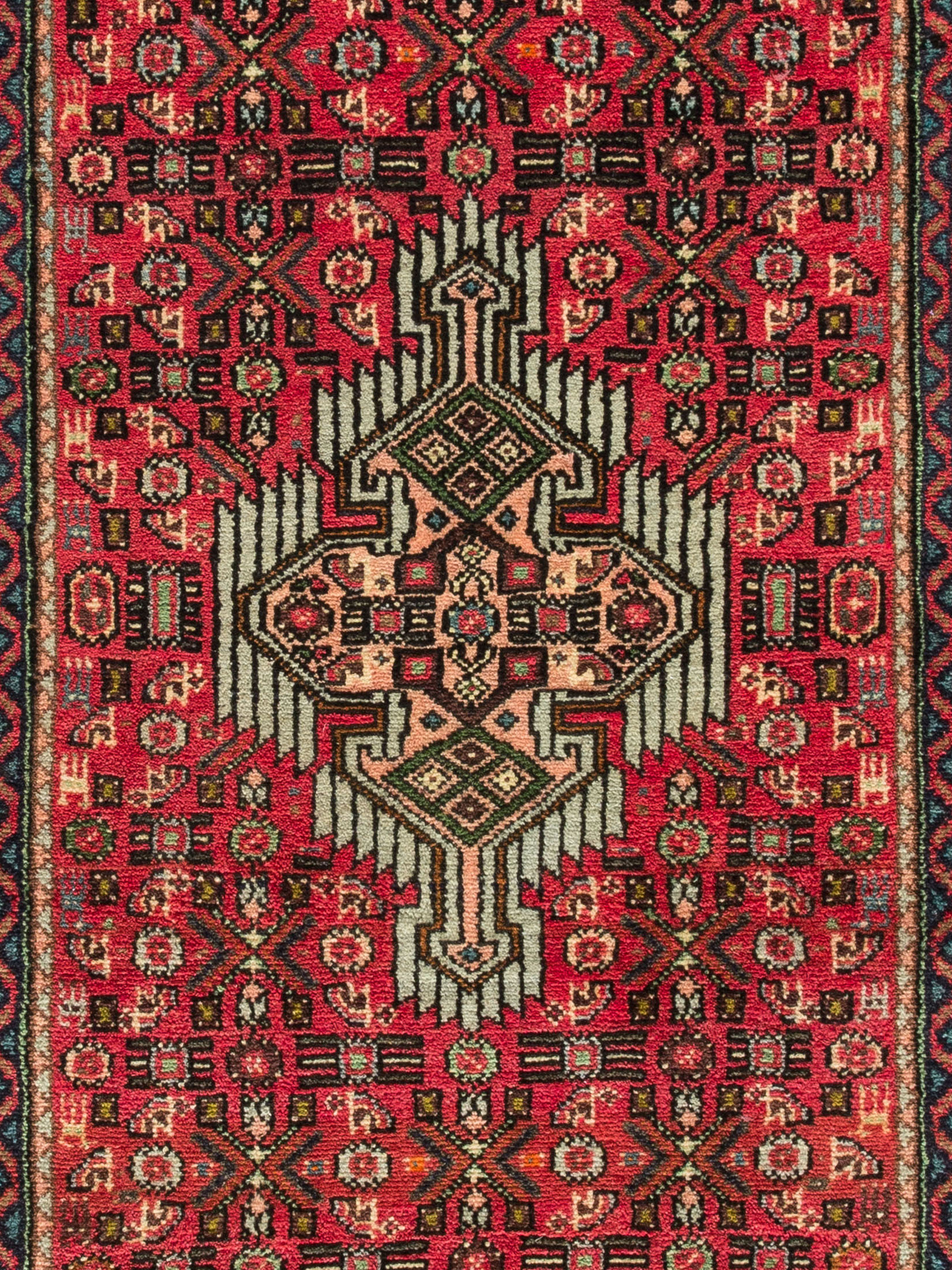 Tadjabad Hamadan ca. 85 x 315 cm, Unikat / Einzelstück