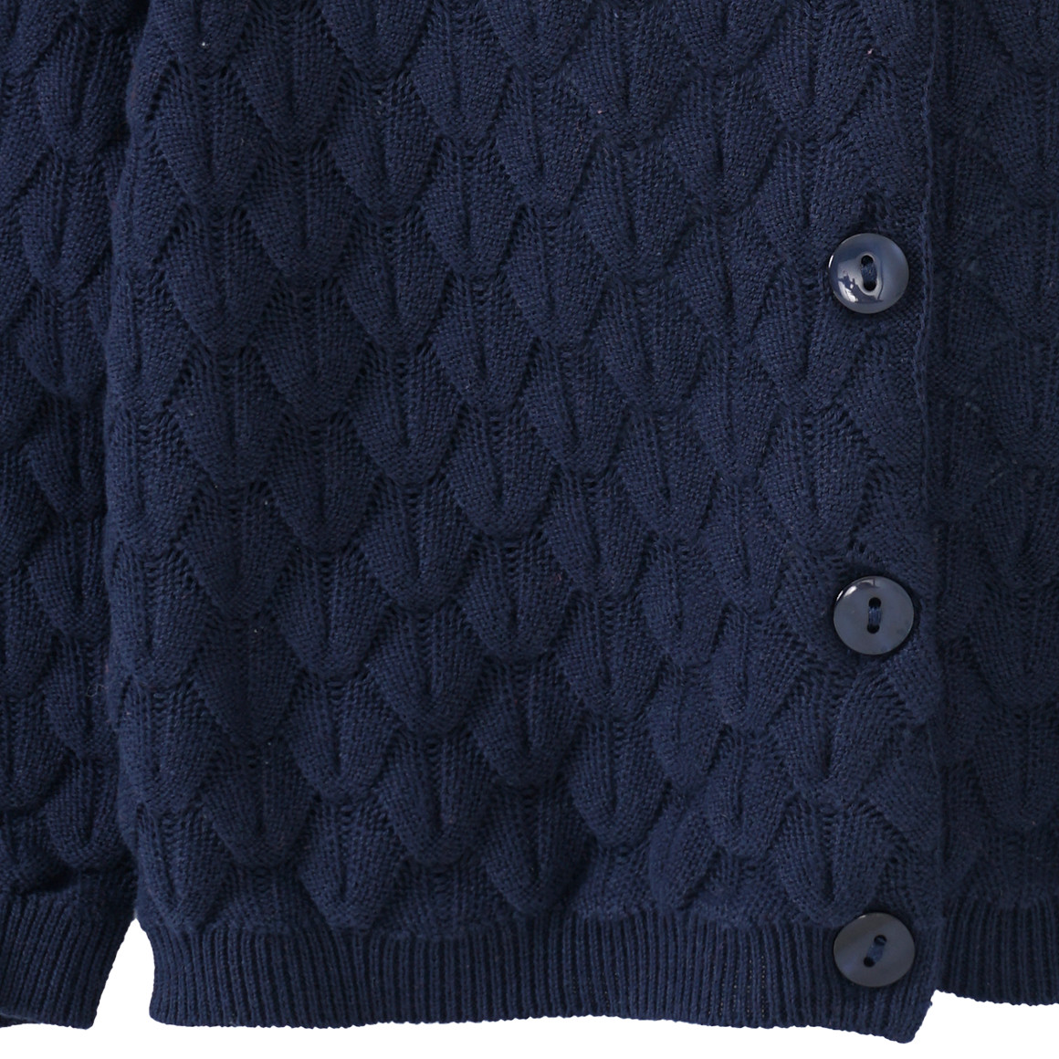 Mädchen Strickjacke mit Struktur