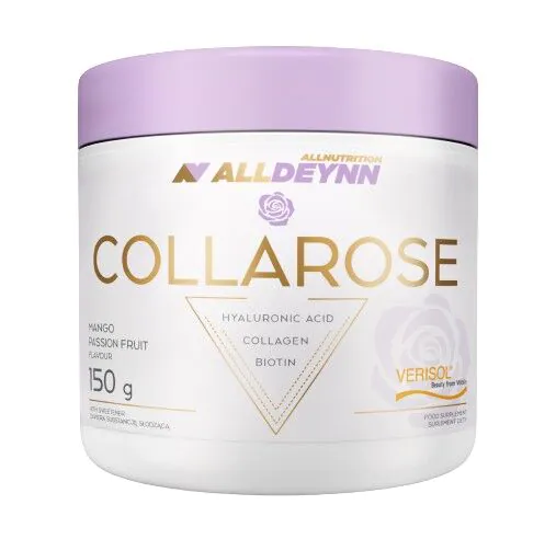 „Allnutrition Alldeynn“ „Collarose“ mango ir pasiflorų milteliai, 150 g