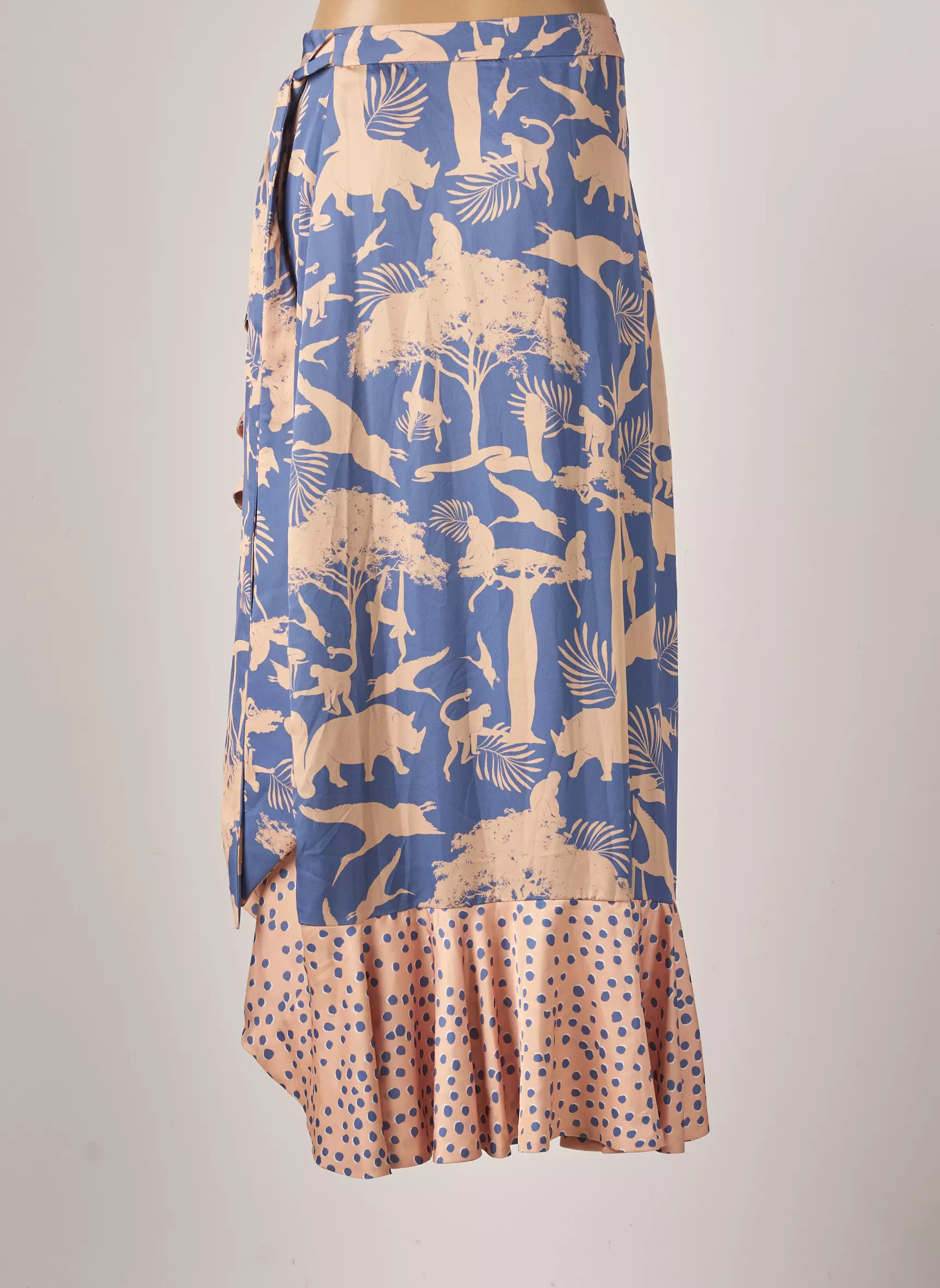 Azulu Jupes Longues Femme couleur bleu