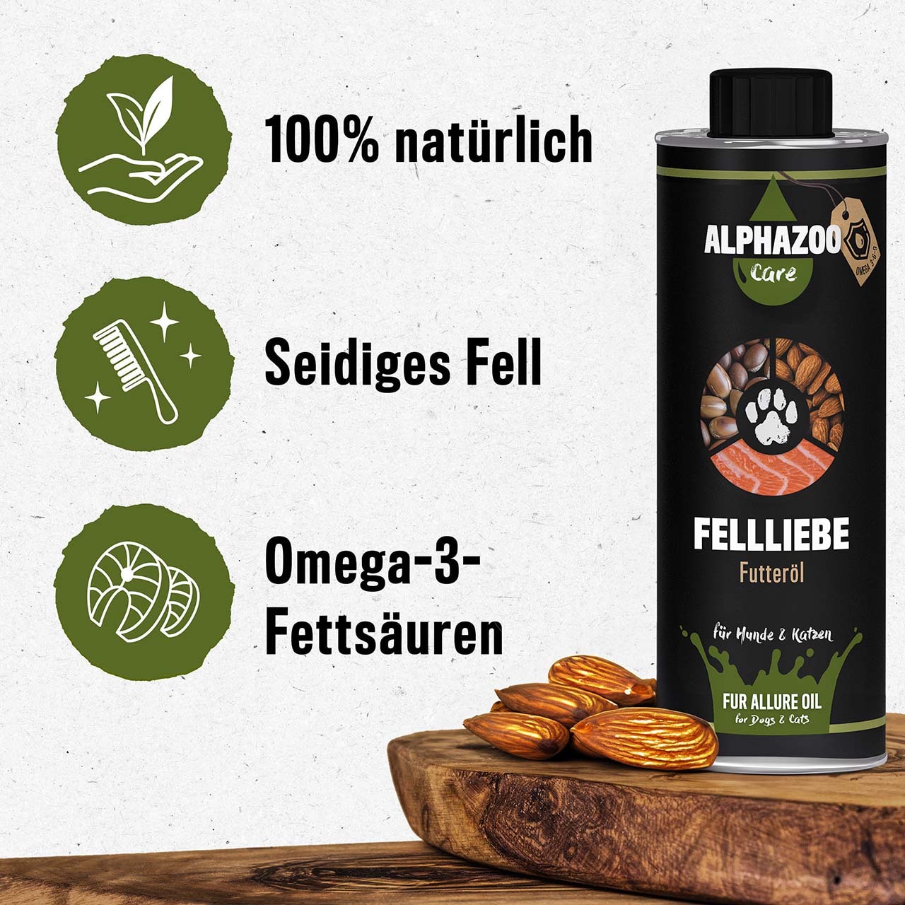 ALPHAZOO Ergänzungsfutter & Aufzucht ALPHAZOO „Fellliebe