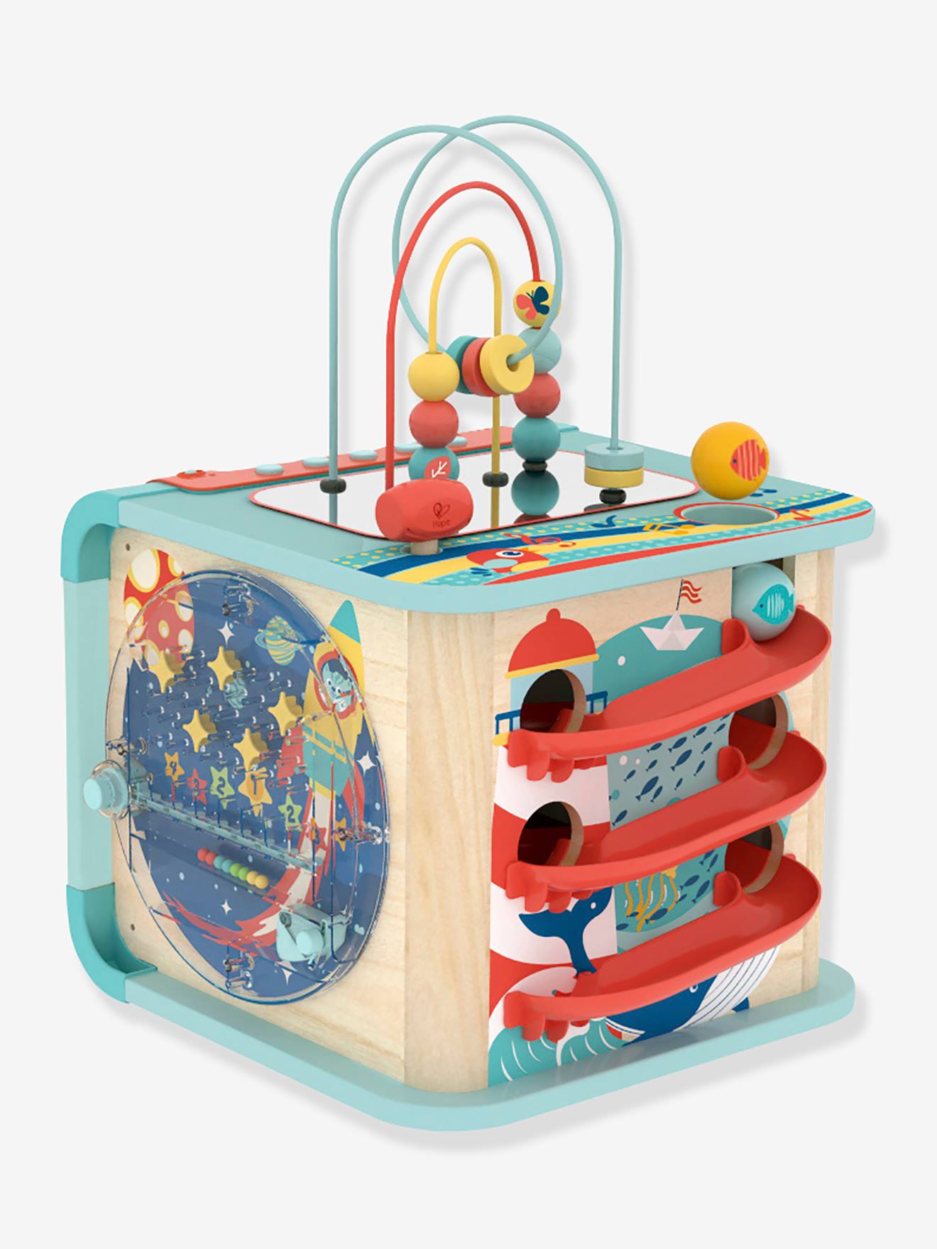 Cube d'activité magique géant HAPE multicolore