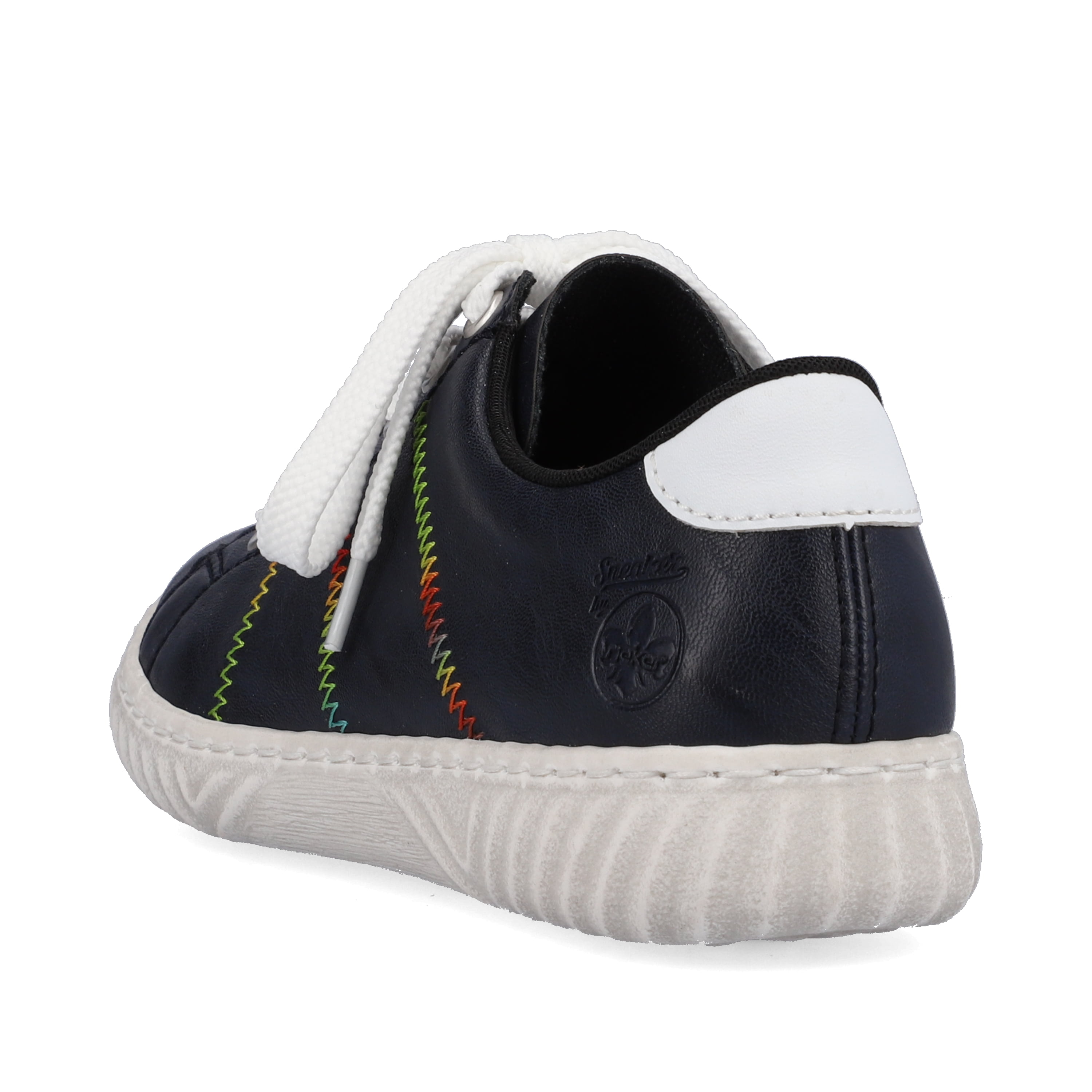 Rieker Damen Schnürschuhe marineblau