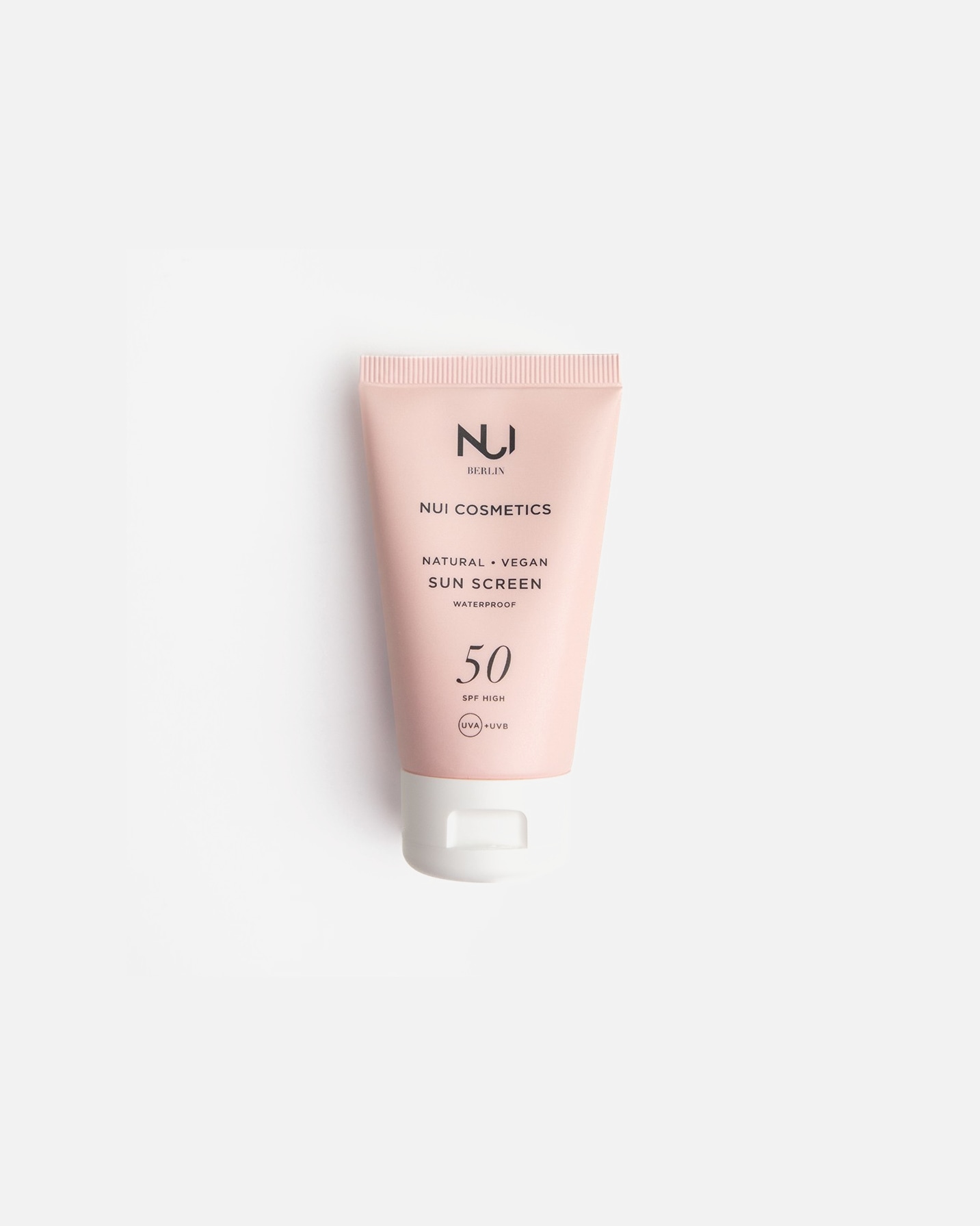 Nui Cosmetics Természetes és Vegán Naptej SPF 50