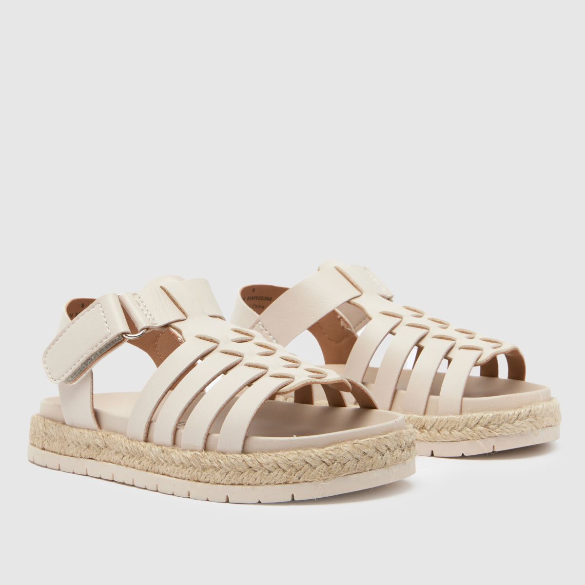 Schuh törtfehér Tula Fisherman Lány Kisgyermek Szandál