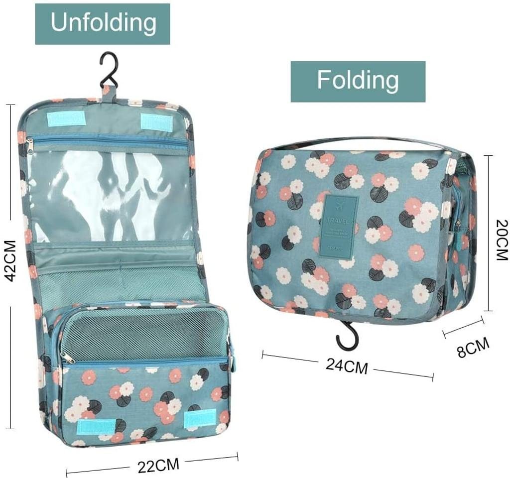 FeelGlad Kulturbeutel Unisex, hängende Waschtasche (Spar-Set), Einfaches Aussehen