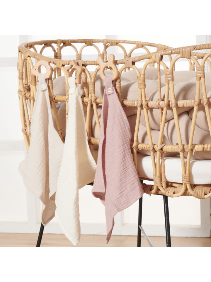nordic coast company  Kuscheltuch Musselin Igel Sand günstig kaufen onesize