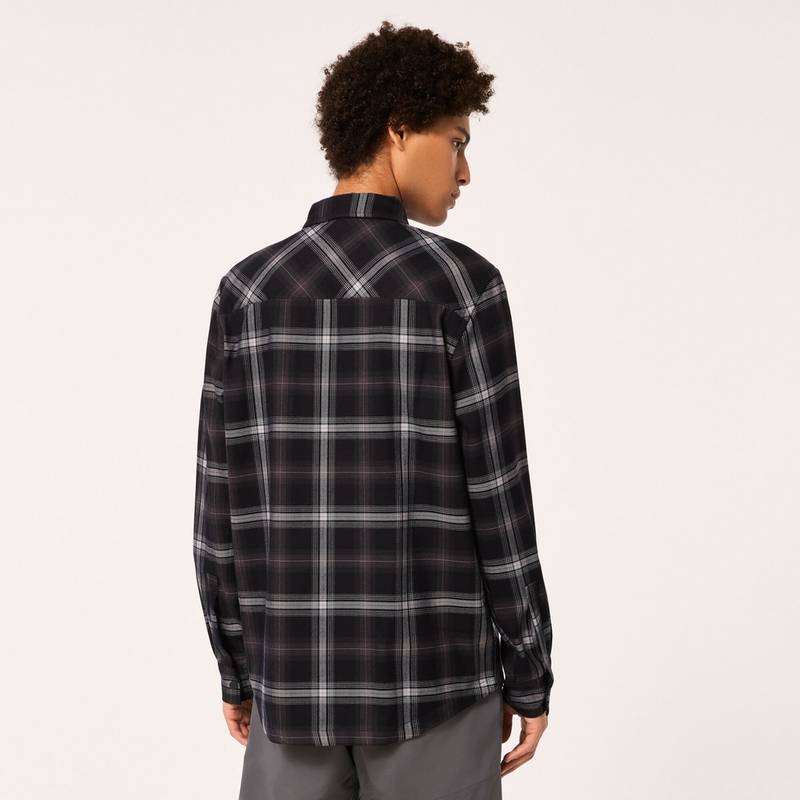 Oakley TC SKULL FLANNEL SHIRT Langarmhemd Herren