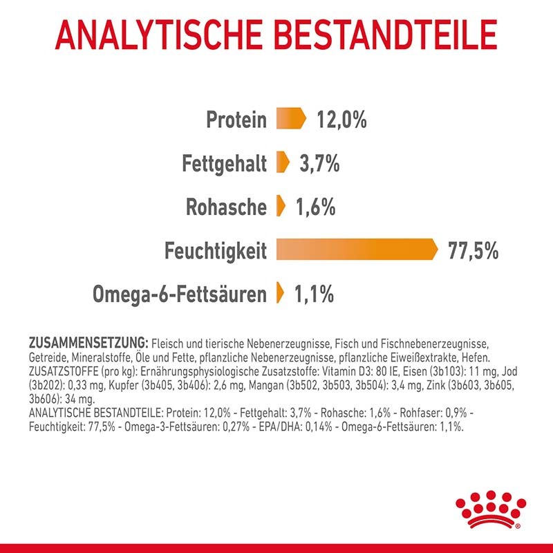 ROYAL CANIN Nassfutter ROYAL CANIN Hair & Skin 12x85g in Soße