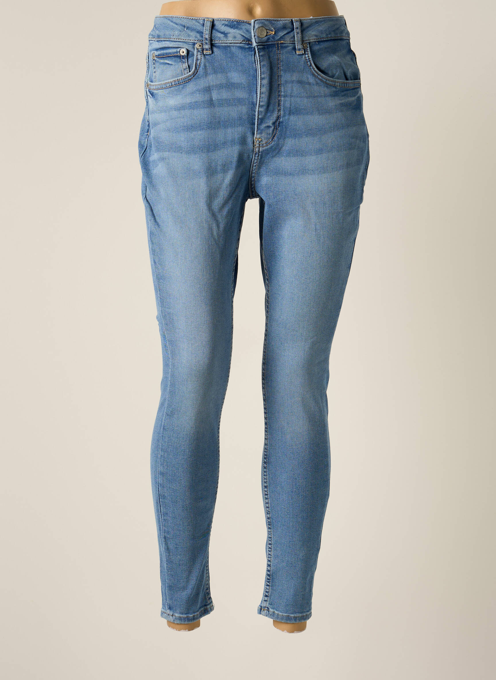 Jjxx Jeans Skinny Femme couleur bleu