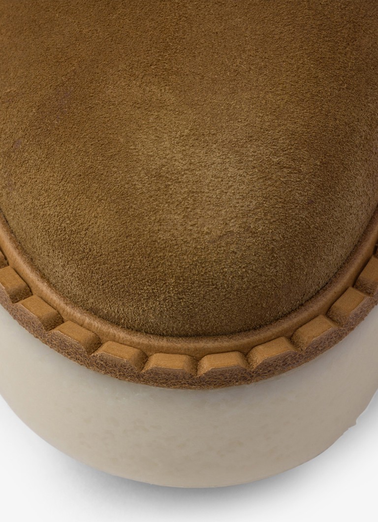 Prada Suede mokasine s ovčjom kožom
