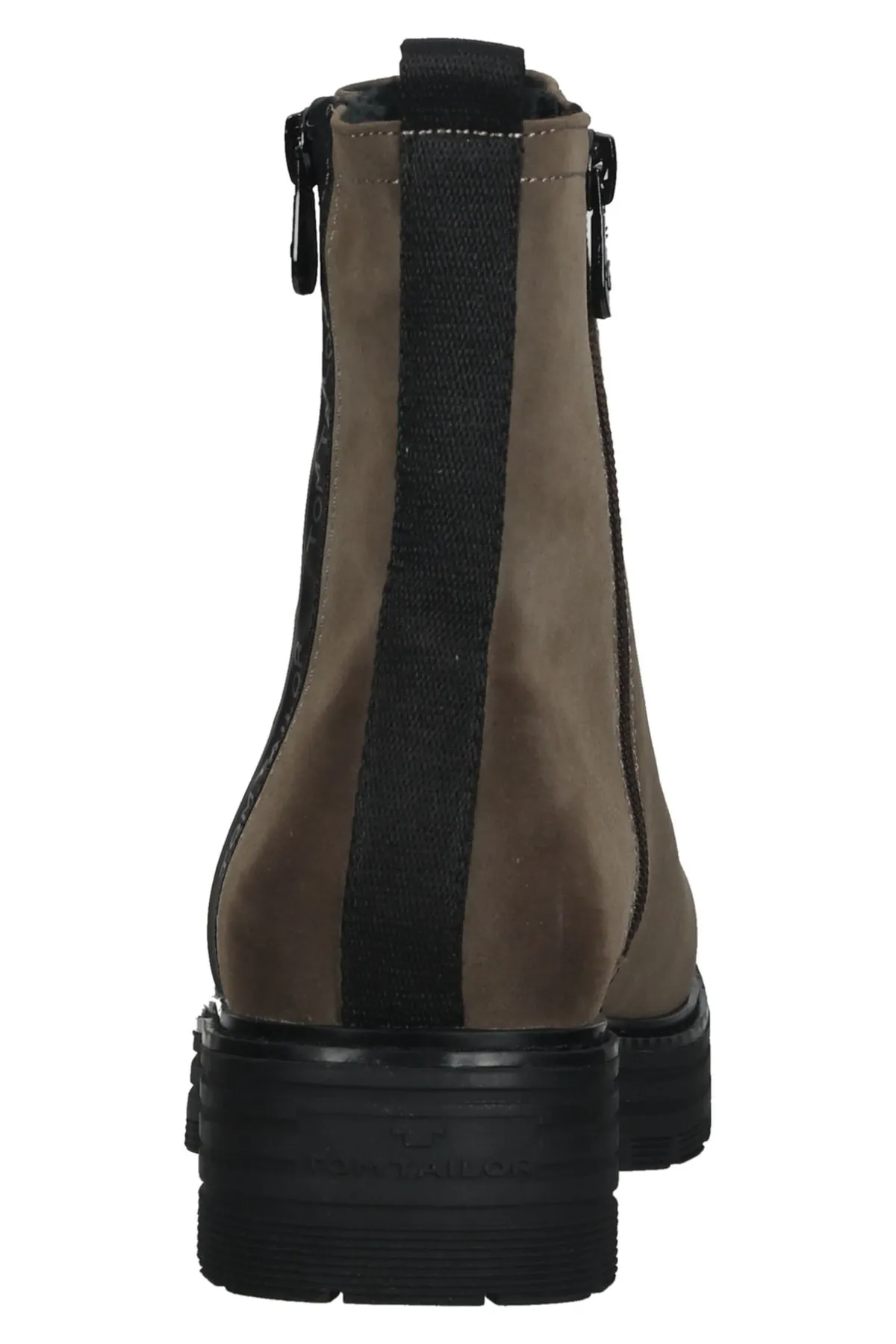 Tom Tailor  Stiefelette - Beige - Blockabsatz