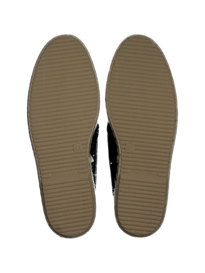 Verbenas Espadrilles in Schwarz günstig kaufen