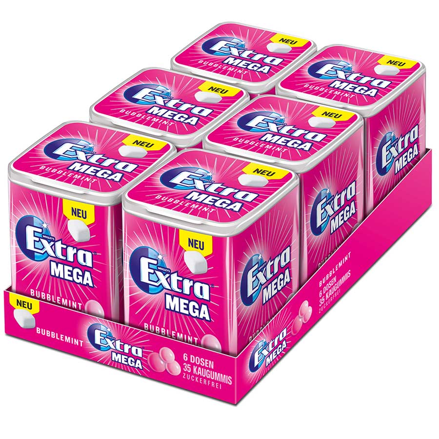 Extra Mega Bubblemint 35er
