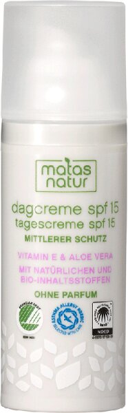 Matas Beauty Natur Tagescreme LSF 15 Tagescreme