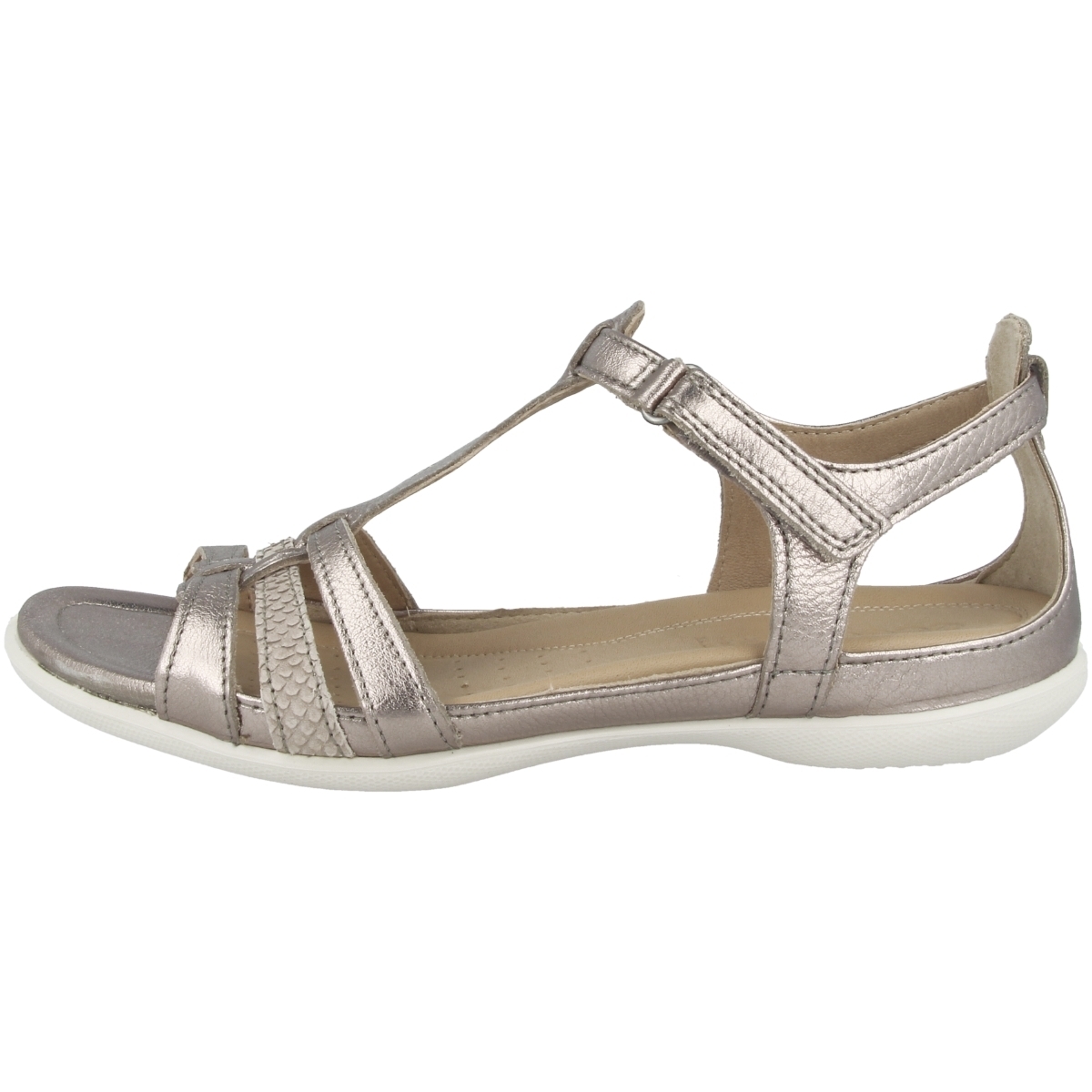 Ecco Flash Sandale silber