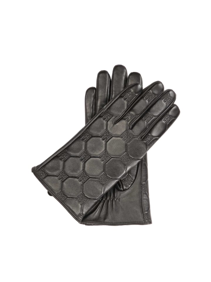 Kazar Handschuhe (Echt-Leder) in Schwarz günstig kaufen