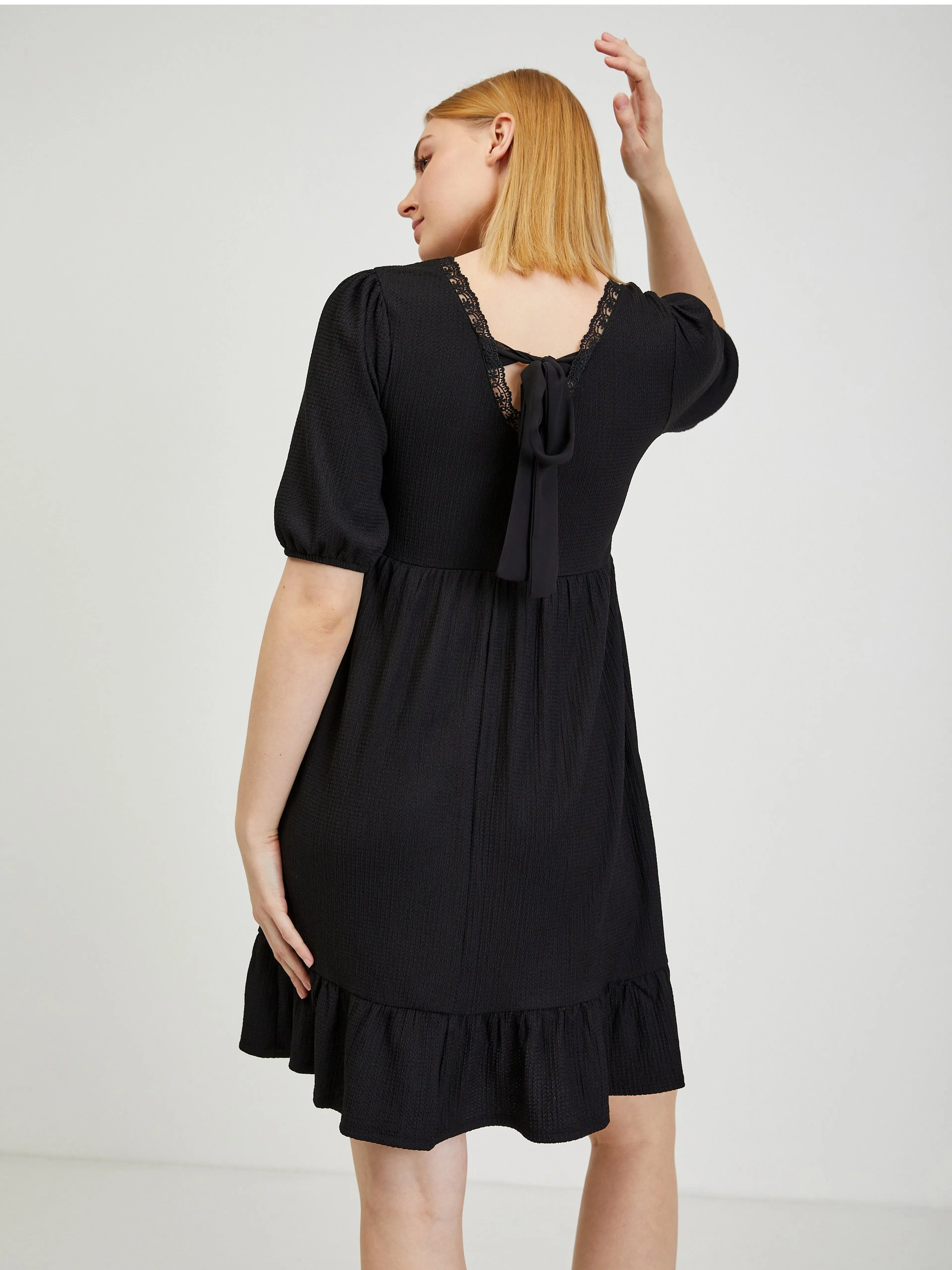 Schwarzes Damen Basickleid ORSAY