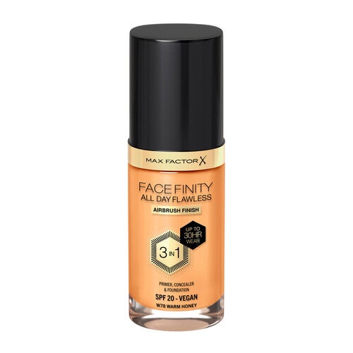 Max Factor Facefinity All Day Flawless 3-i-1 Foundation C40 Lys Elfenben 30 ml