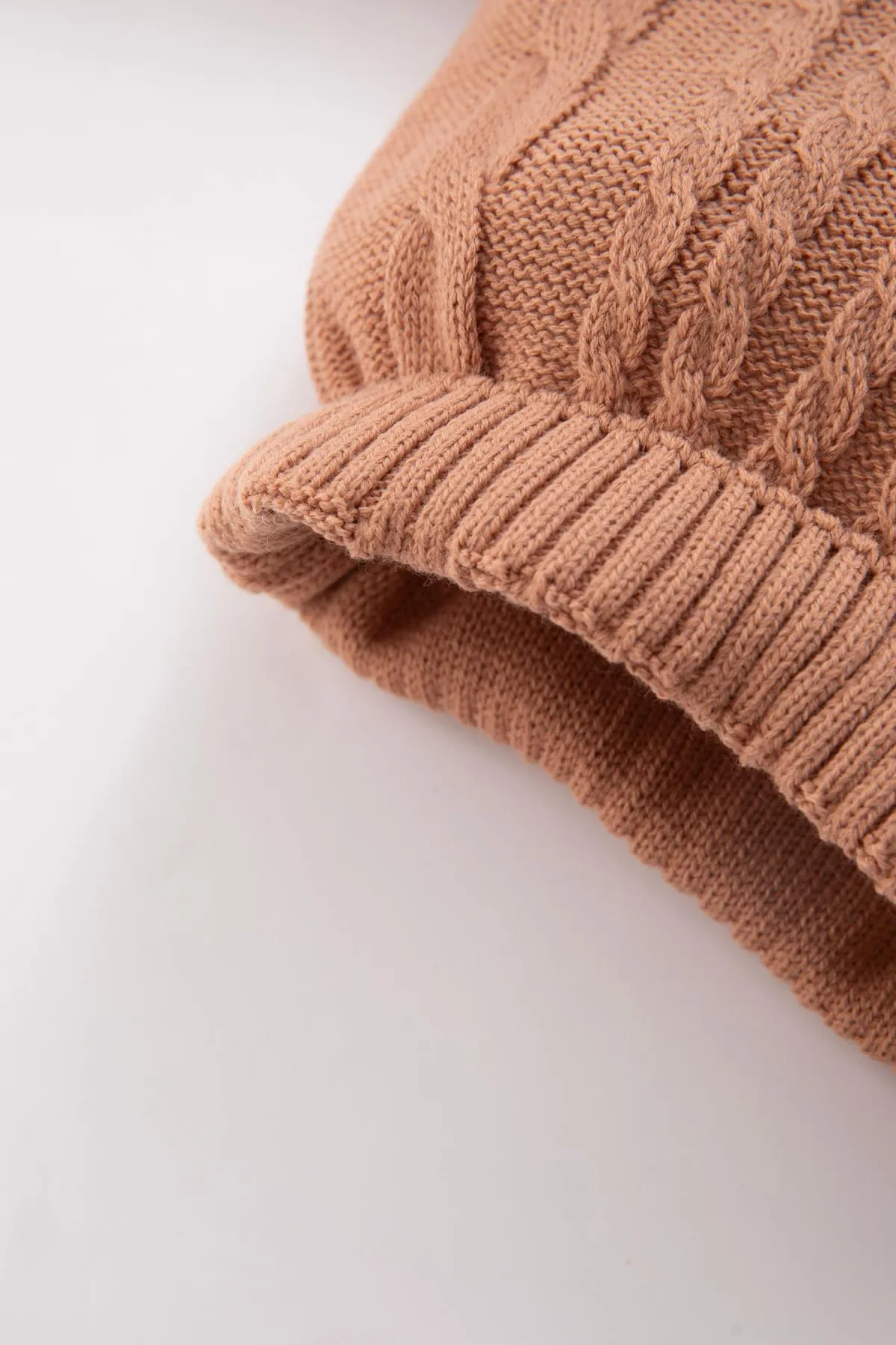 DeFacto  Strickwaren-Set mit Rundhalsausschnitt, Pullover und Unterteil für Babys, Mädchen, 2-teilig