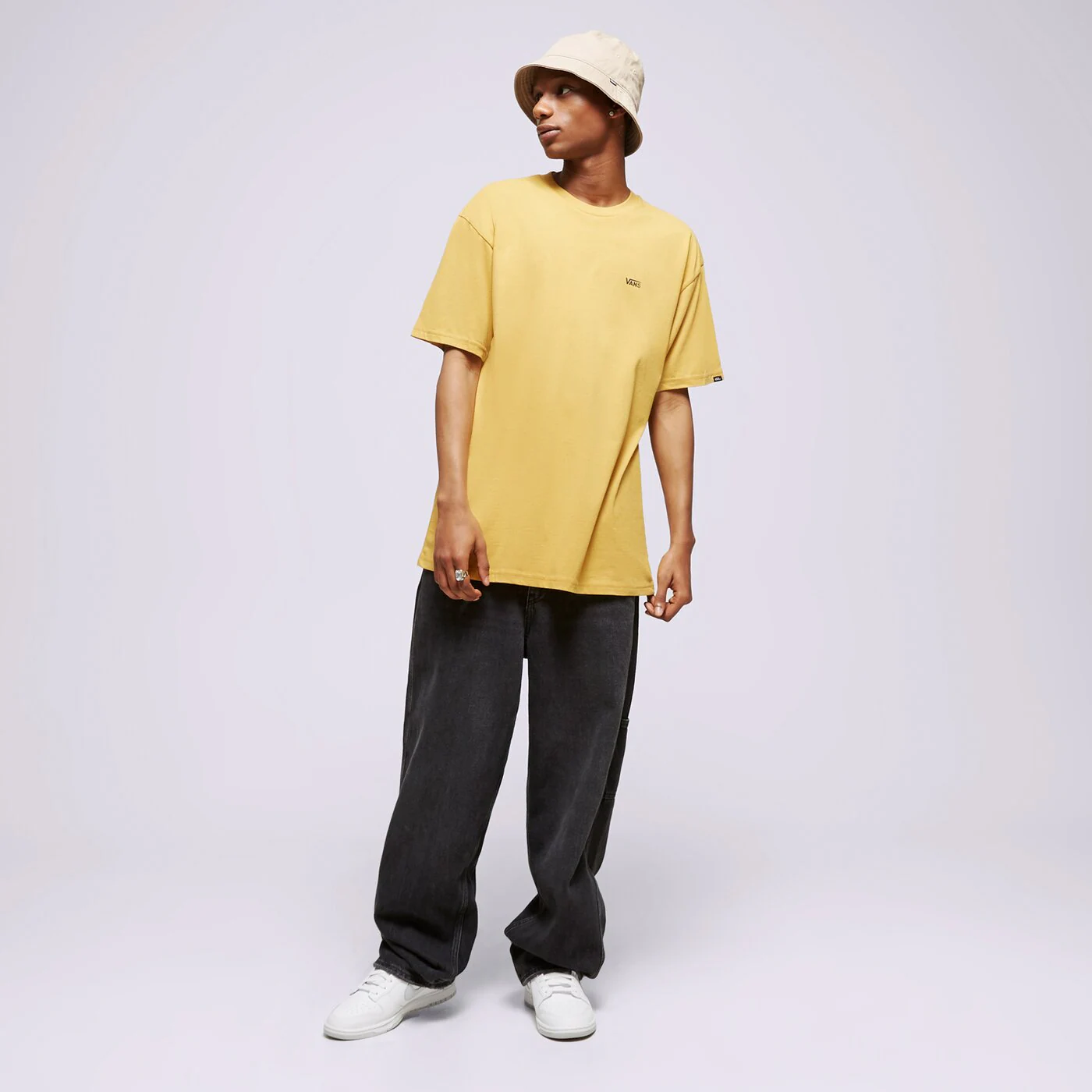 VANS T-SHIRT MN LEFT CHEST LOGO TEE NARCISSUS Gelb
