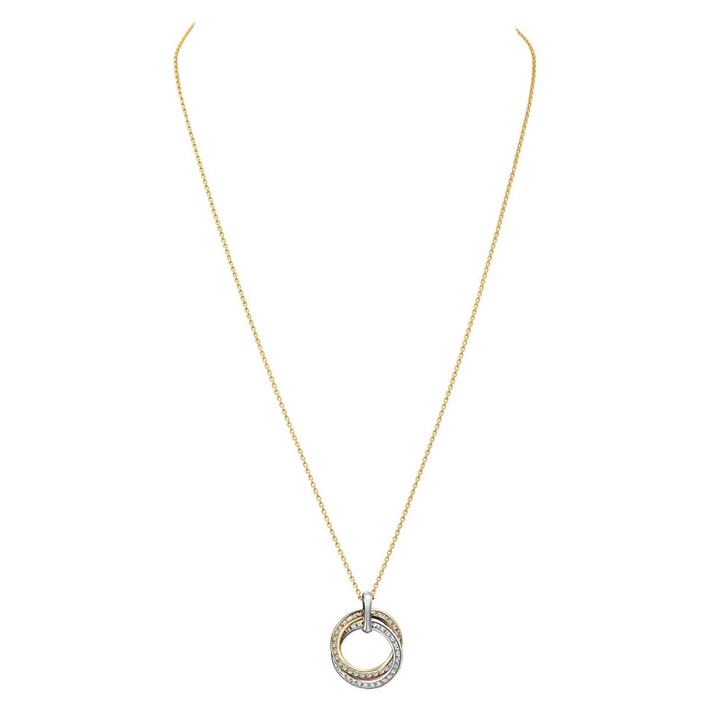 FAVS Chaînette 375 Or jaune, 375 Or blanc collier