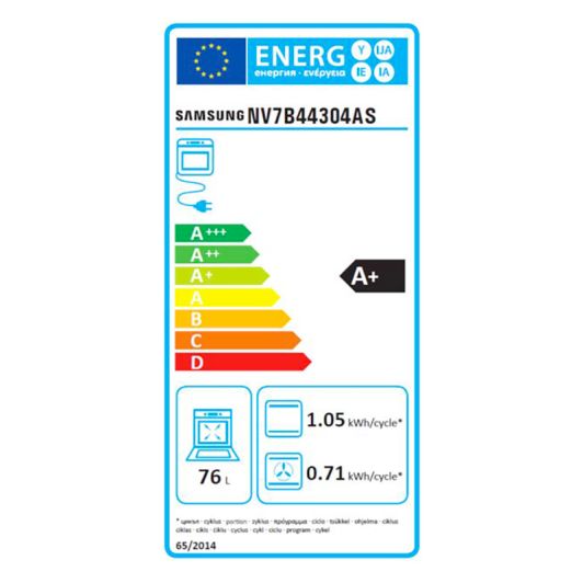 Cuptor cu convecție Samsung NV7B44304AS