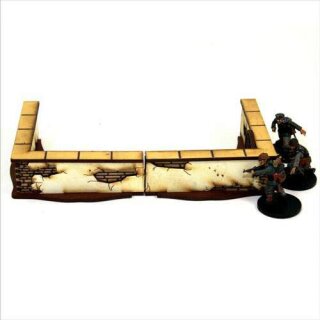 28mm Corner Wall Sections