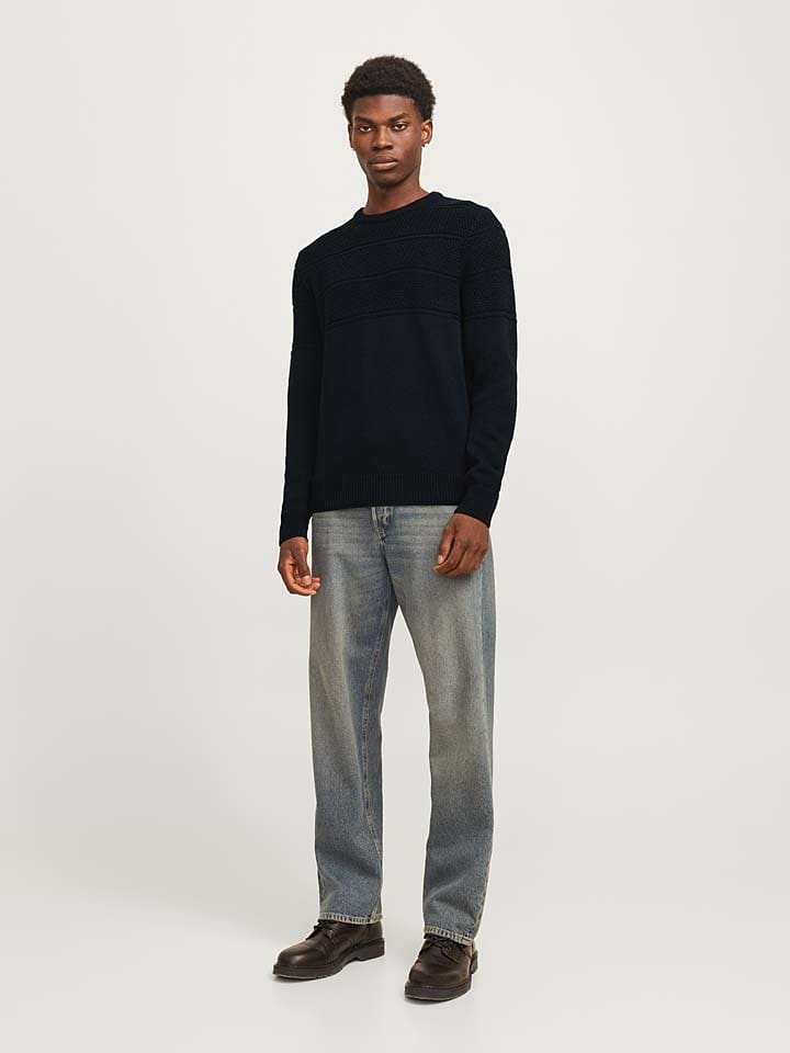 Jack & Jones Pullover in Dunkelblau günstig kaufen