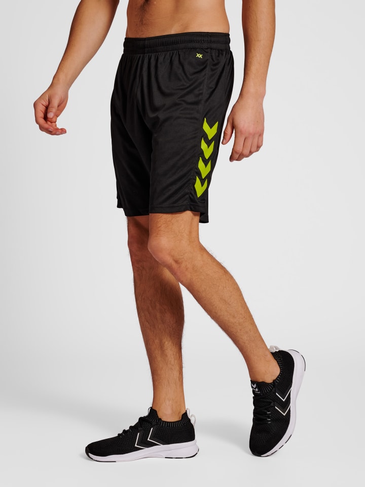 Hummel Hummel Verstellbare Taille Kurze Hose Hmlcore Erwachsene in BLACK/LIME POPSICLE günstig kaufen