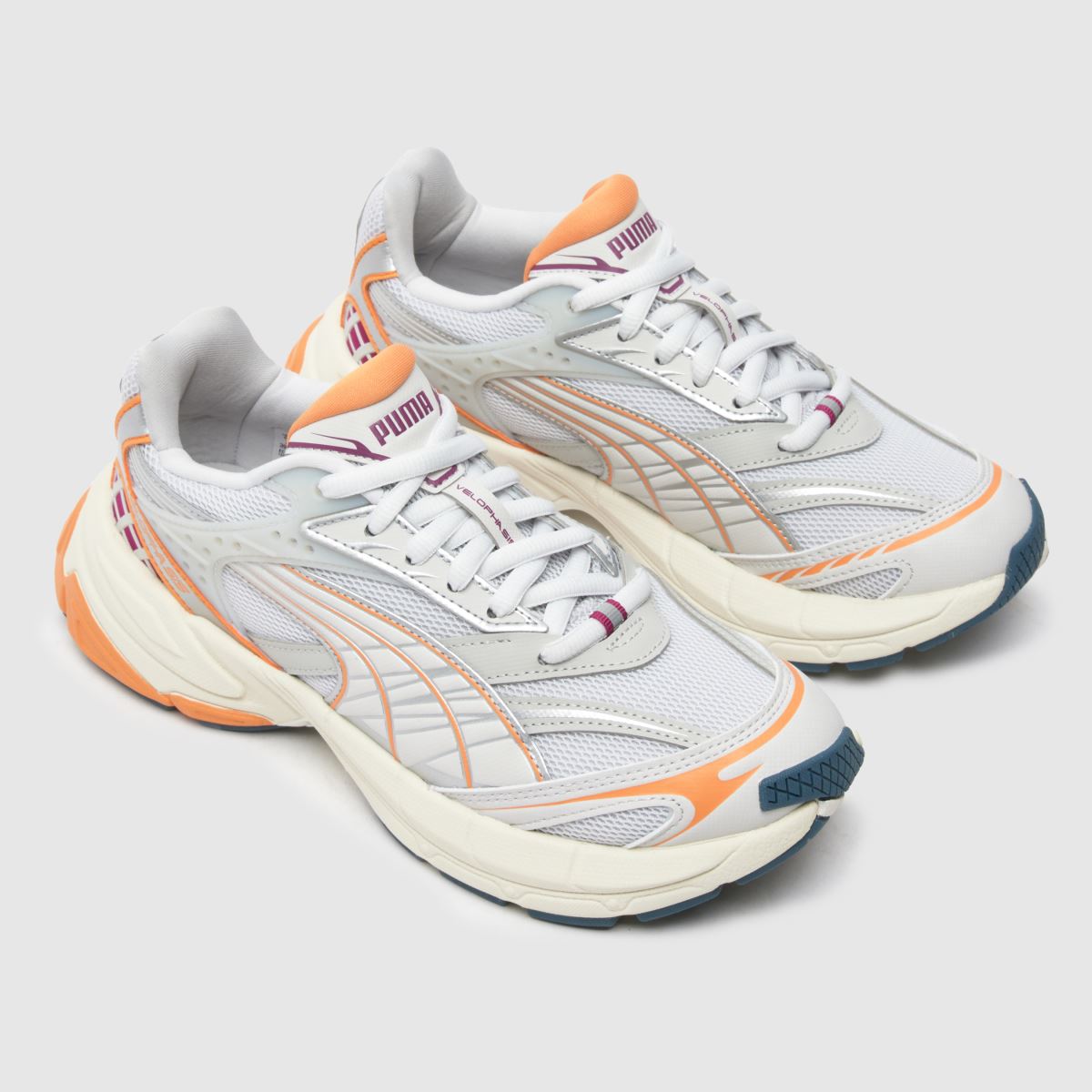 PUMA – Velophasis – Always On – Orangea, flerfärgade skor