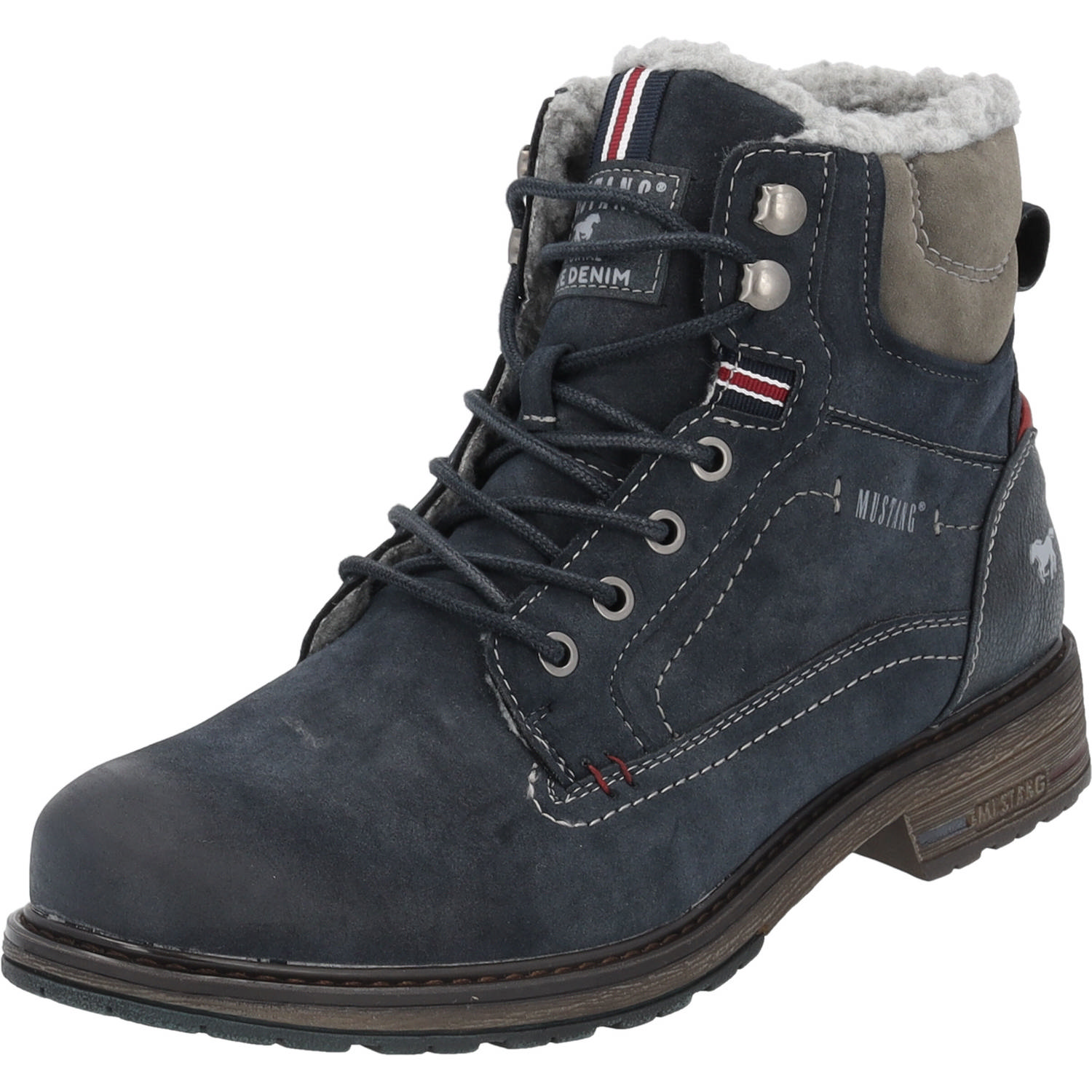 Mustang 4157607, Stiefel, Herren, Blau (Navy)