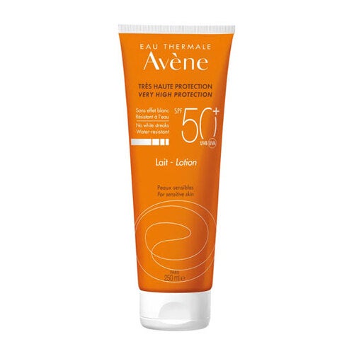 Avène Sun nagyon magas védelemmel ellátott naptej SPF 50+ 250 ml