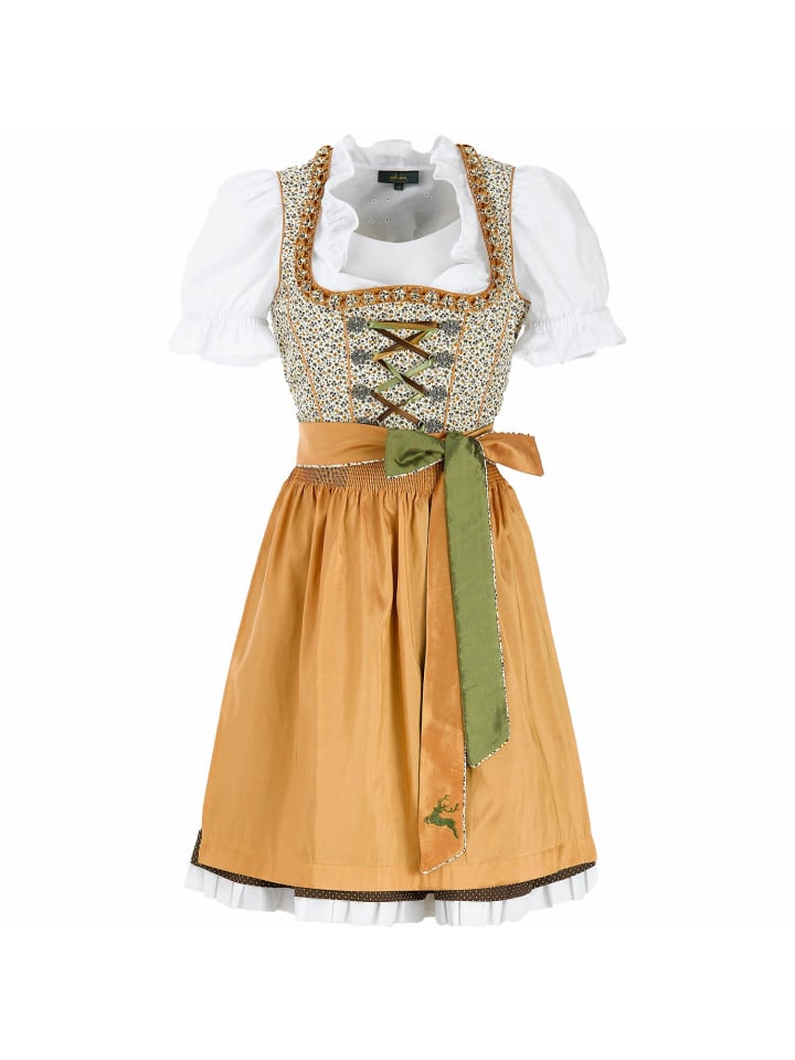 Wiesnkönig Dirndl Traudl in Braun günstig kaufen