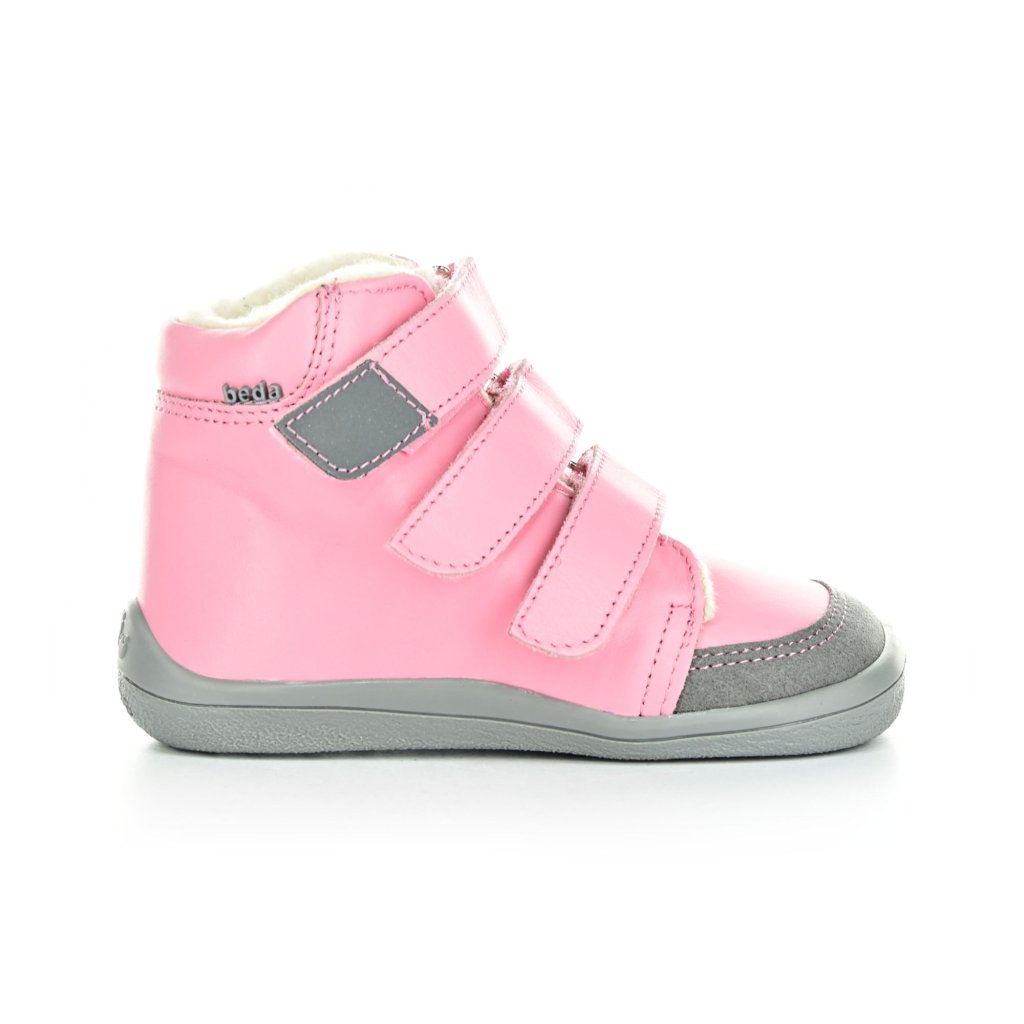 Beda Nicole mit Membran (BF 0001/W/MK/Y/SO) Winterbarfußschuhe