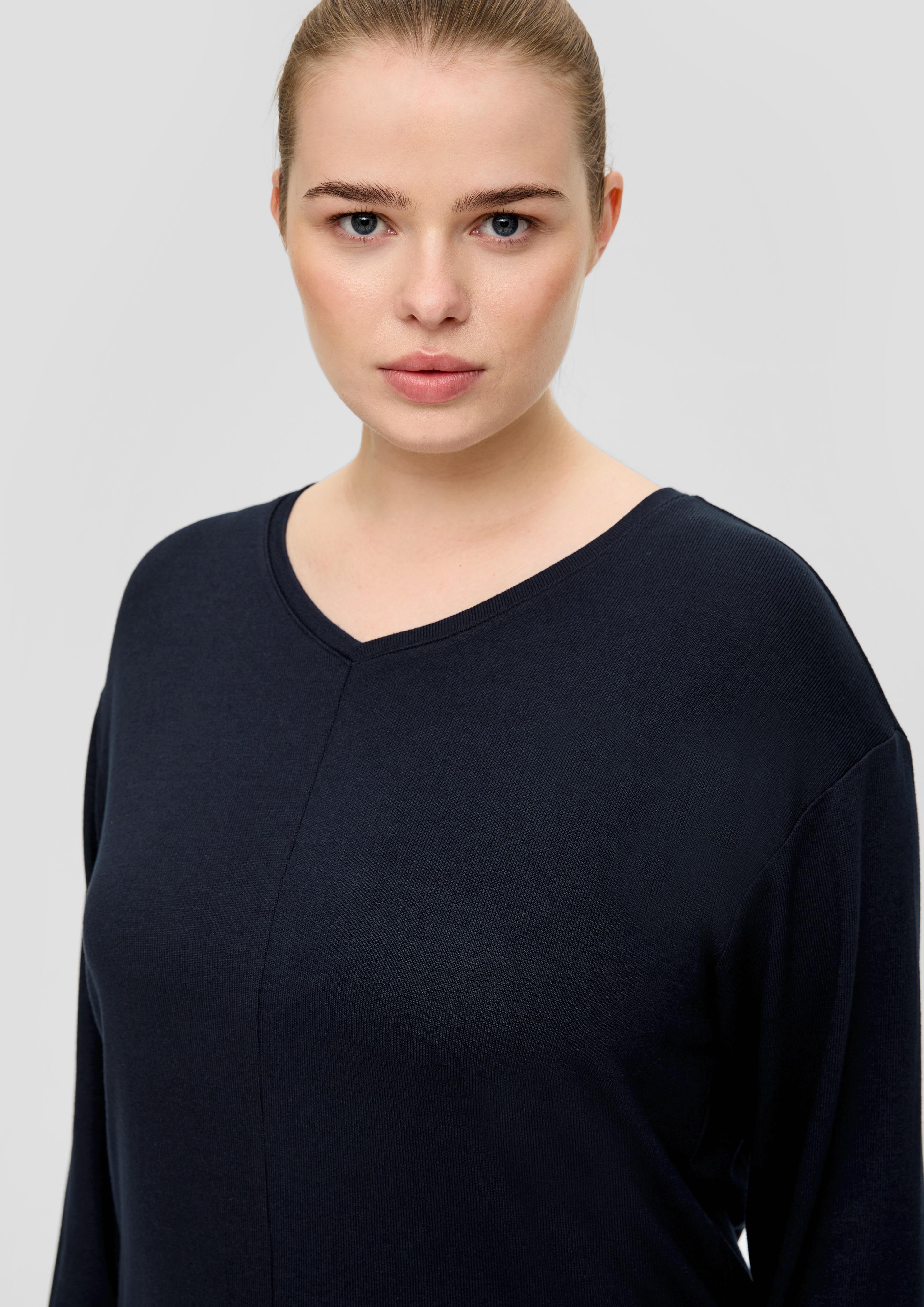 Longsleeve aus Viskosemix  2134801-5959