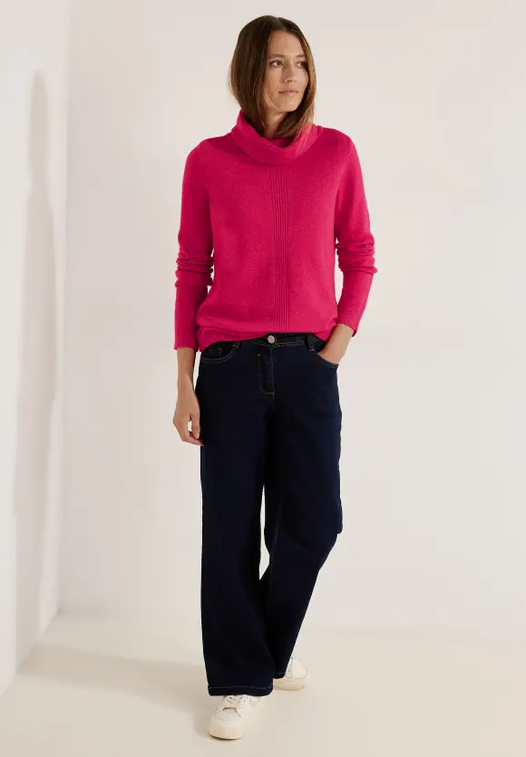 CECIL Pullover mit Rollkragen
