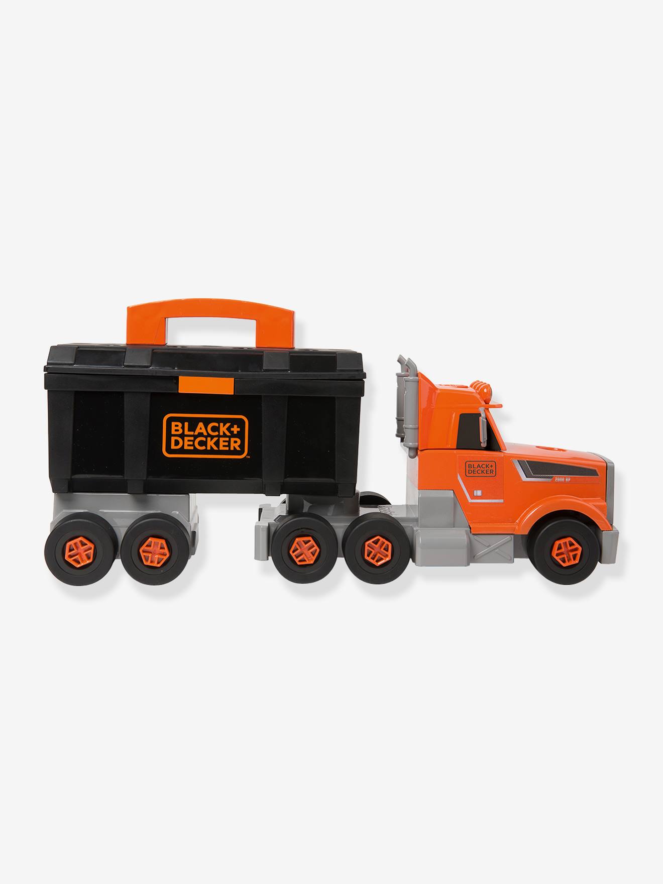 Camion de bricolage Black+Decker SMOBY orange/noir/gris